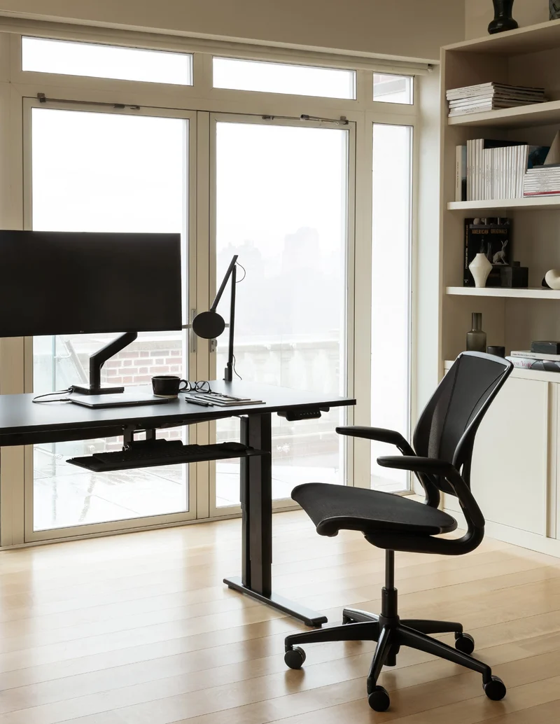Humanscale World One LM Chair with Upholstered Seat