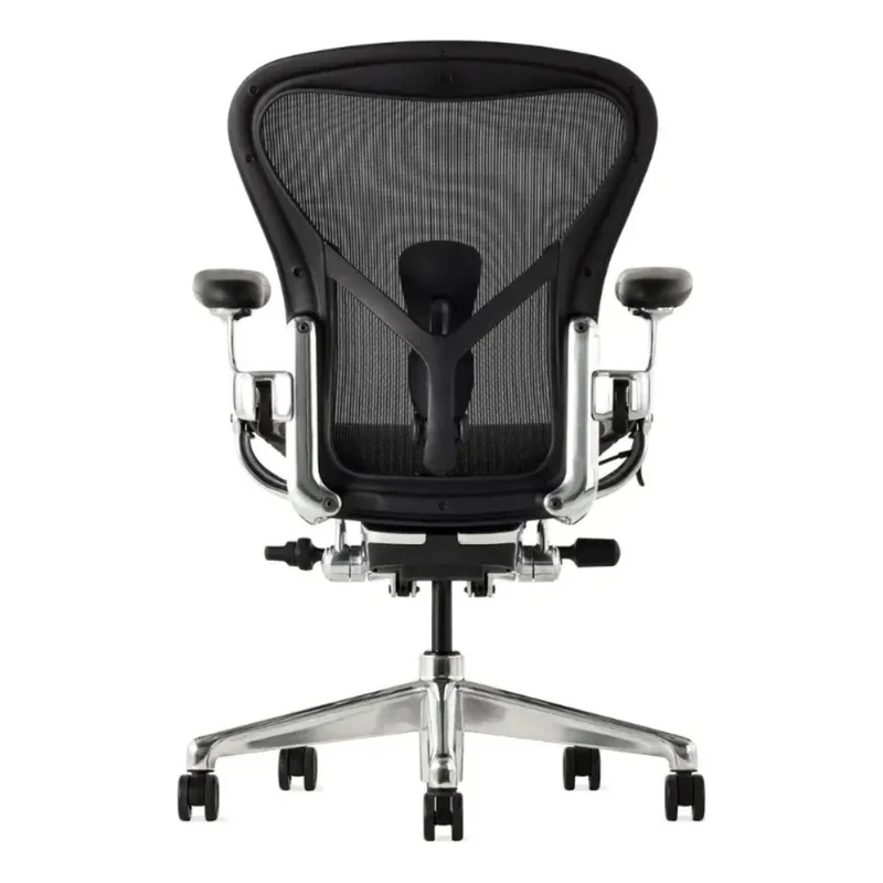 Herman Miller Aeron Chair Remastered Onyx Polished Base