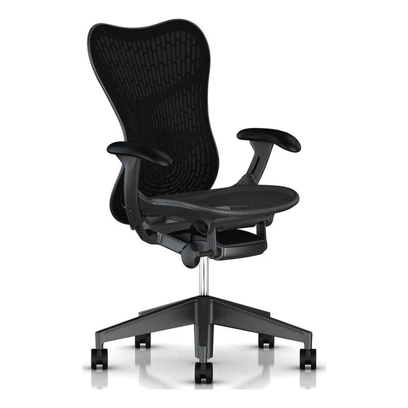 Herman Miller Mirra 2 Chair, Graphite with Butterfly Suspension Back