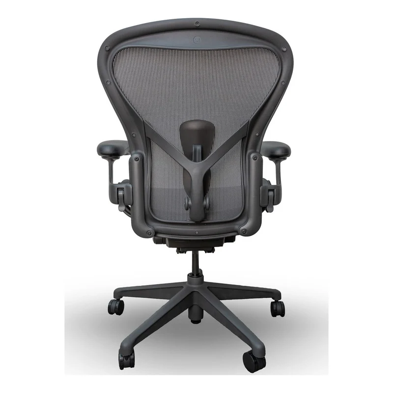 Herman Miller Aeron Chair Graphite Remastered Posturefit
