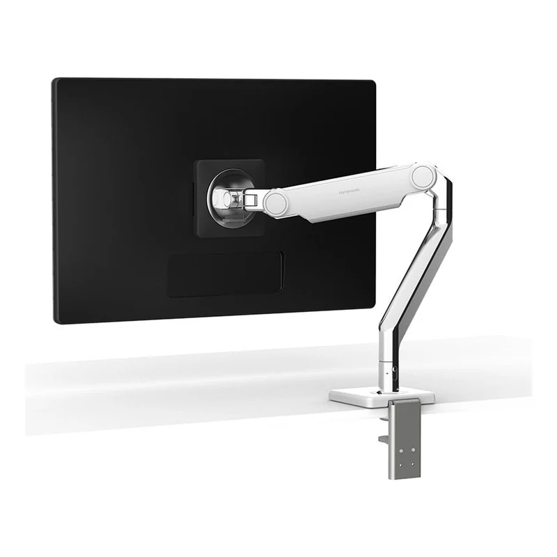 Humanscale M2.1 Monitor Arm – Black or Polished Aluminium with White Trim