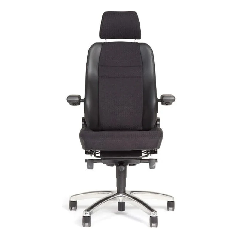 RH Secur24 Basic 24/7 Chair – Black Leather or Black Fabric