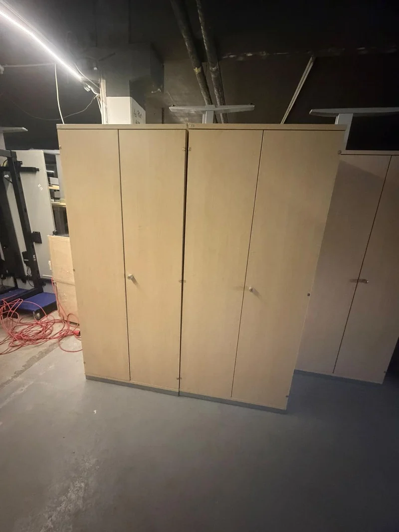 Wandschrank mit Hängeregister Ahorn