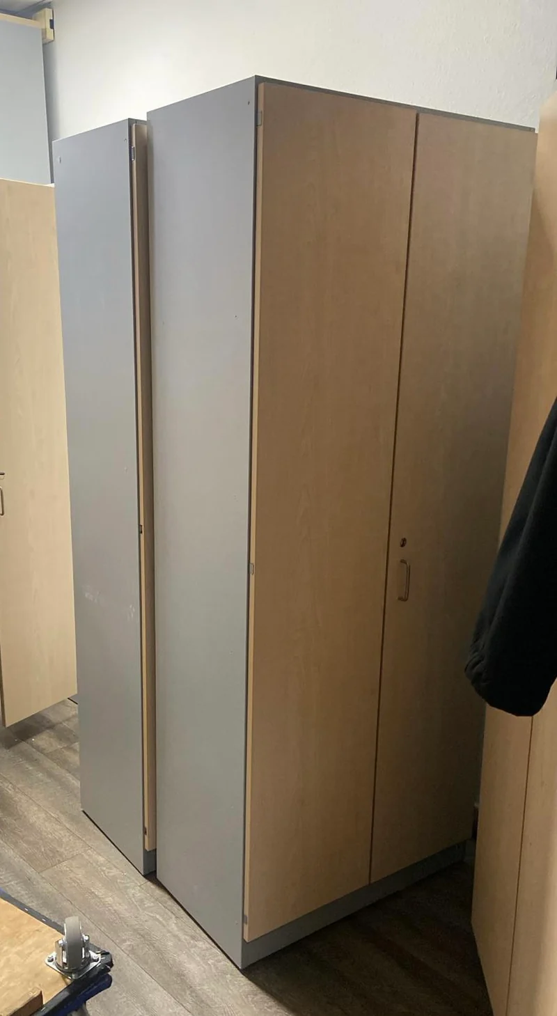 Ahorn Silber Wandschrank 6OH