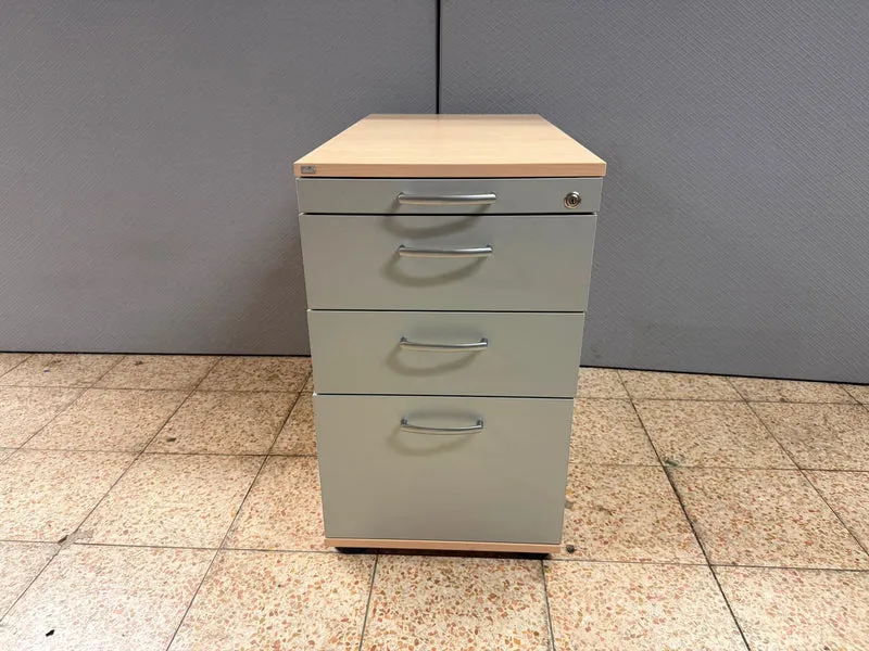 Sedus Rollcontainer Ahorn / Grau