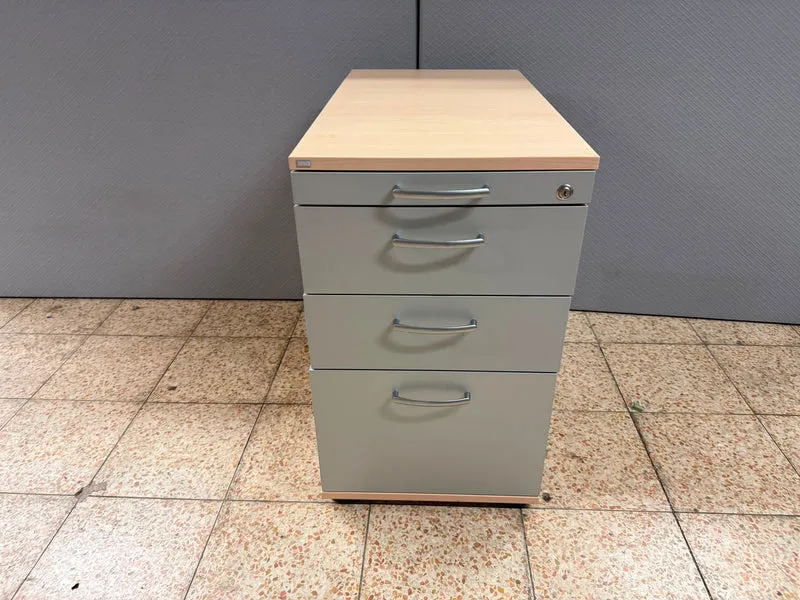 Sedus Rollcontainer Ahorn / Grau