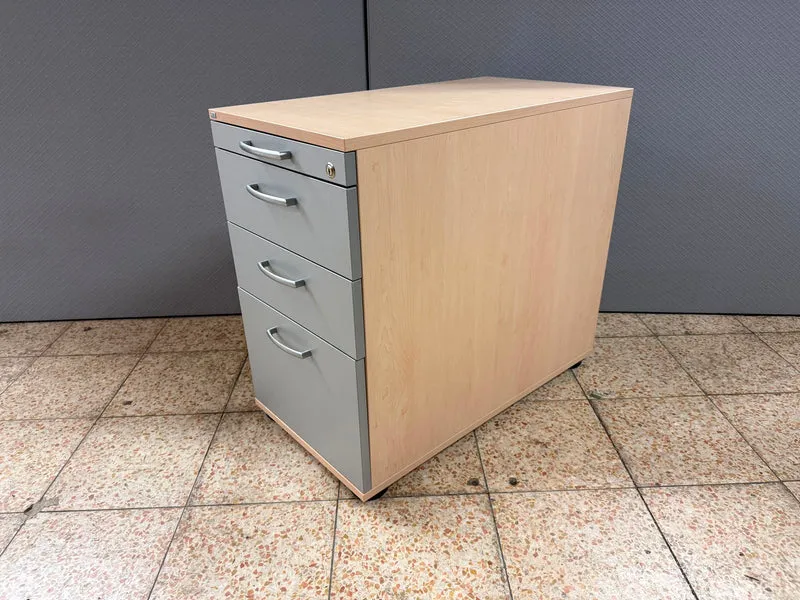 Sedus Rollcontainer Ahorn / Grau