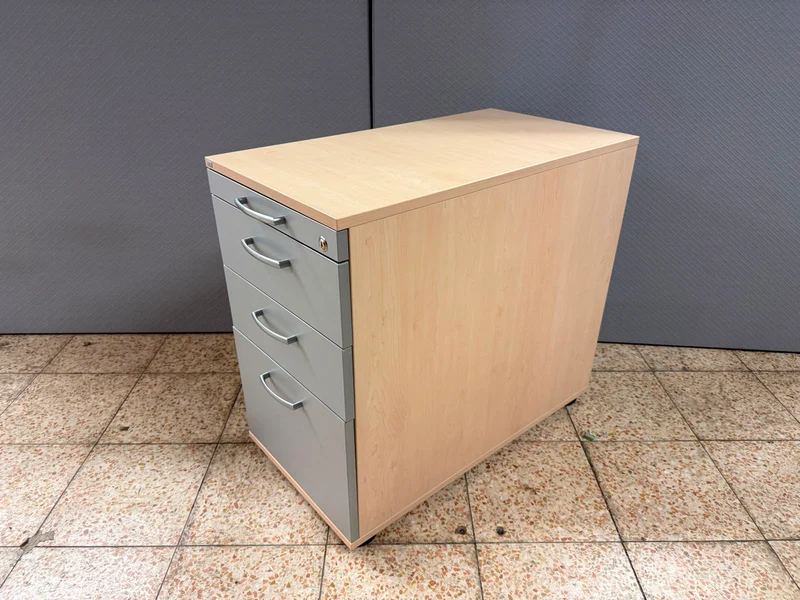Sedus Rollcontainer Ahorn / Grau