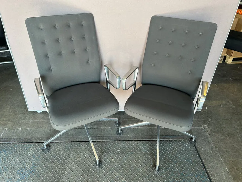Vitra ID Trim Konferenzstuhl Grau