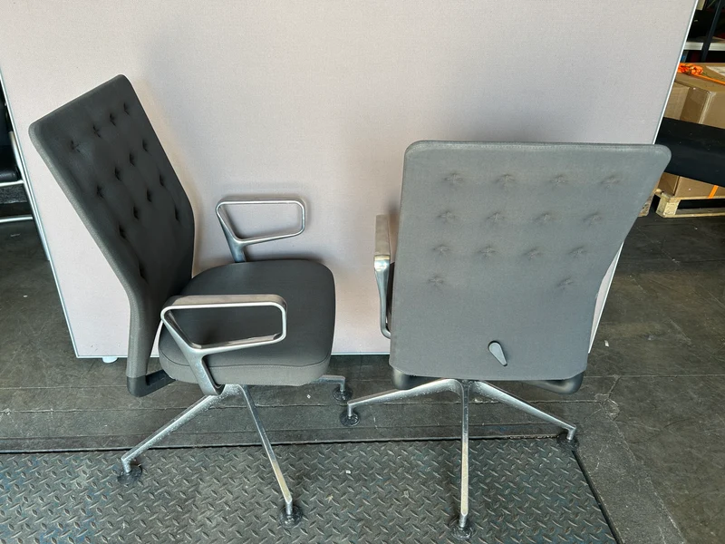 Vitra ID Trim Konferenzstuhl Grau