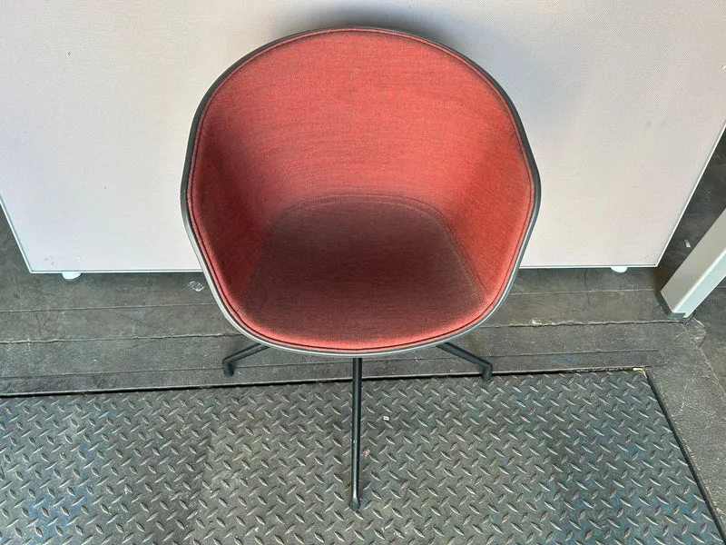 HAY AAC Chair Sessel Rot / Antharzit