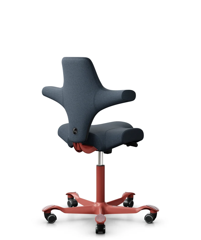 HÅG Capisco 8106 Chair Blush Rose, Cura Navy Blue