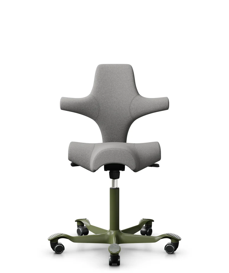 HÅG Capisco 8106 Chair Moss Grey, Cura Grey