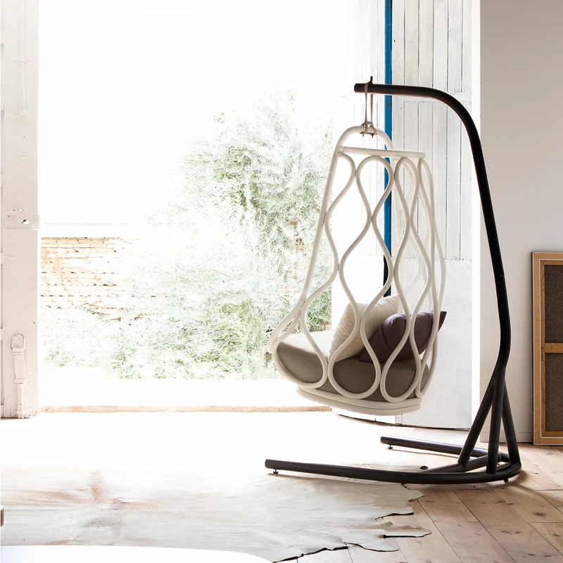 Nautica Outdoor Swing Chair With Base