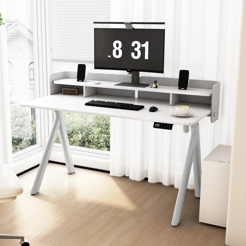 Maidesite ArborLift Elektrisch Höhenverstellbarer Schreibtisch, 120x60 / 140x70 cm, mit USB-C Anschluss