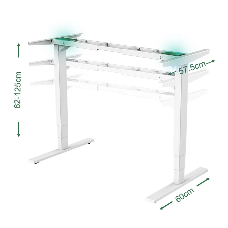 Maidesite S2 Pro Plus - Elektrisch Höhenverstellbarer Schreibtisch 160x80 cm
