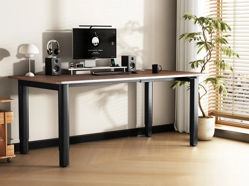 Maidesite T4 Pro Plus – Höhenverstellbarer Schreibtisch mit 4 Beinen im eleganten Gleichgewicht