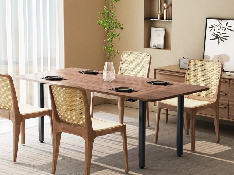 Maidesite T4 Pro Plus – Höhenverstellbarer Schreibtisch mit 4 Beinen im eleganten Gleichgewicht