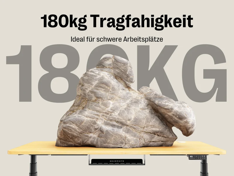 Maidesite EL2 Plus Art – Stilvoller und stabiler Höhenverstellbarer Schreibtisch