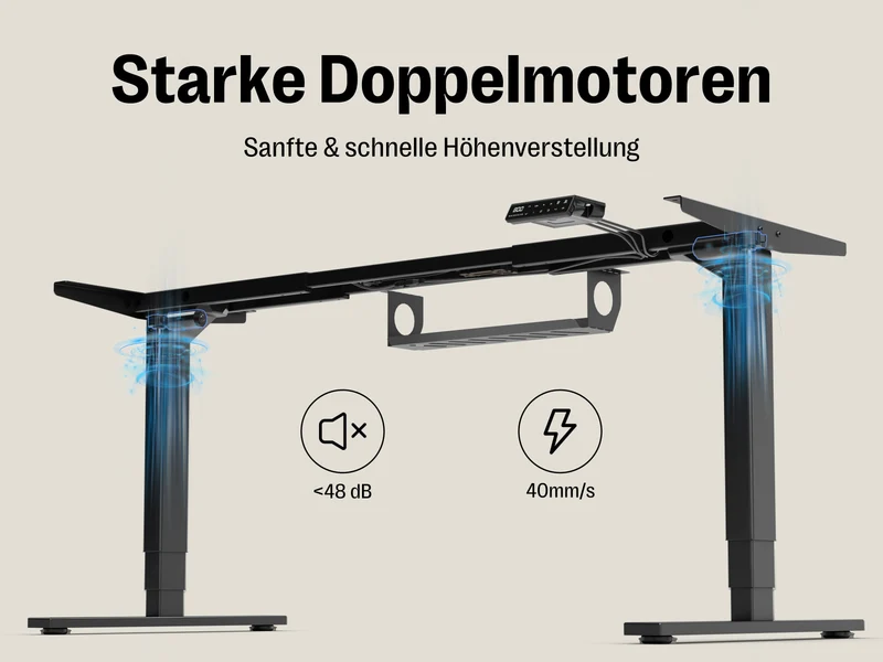 Maidesite T2 Pro Plus – Erweiterter Profi-Höhenverstellbarer Schreibtisch