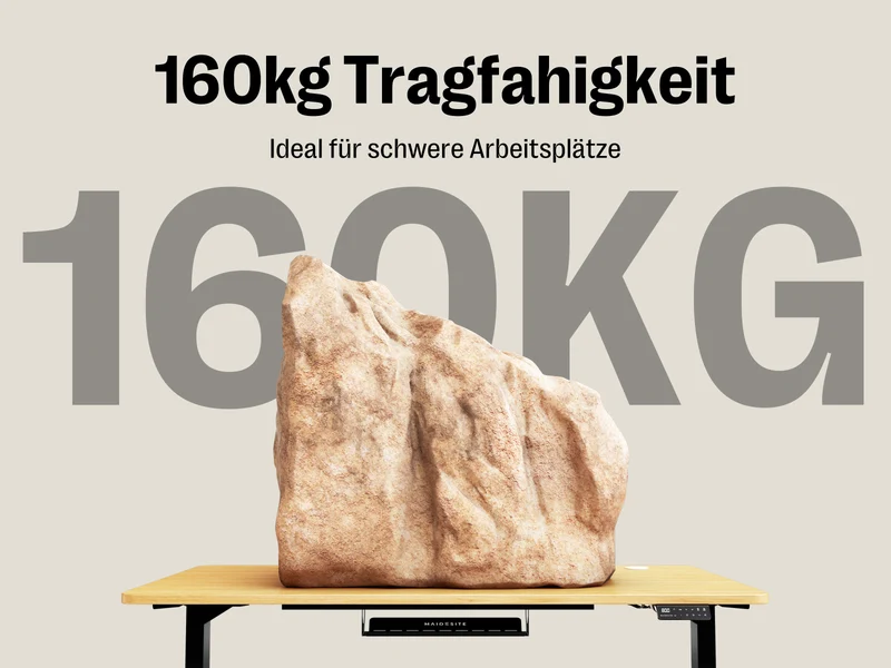 Maidesite T2 Pro – Stabiler Profi-Höhenverstellbarer Schreibtisch