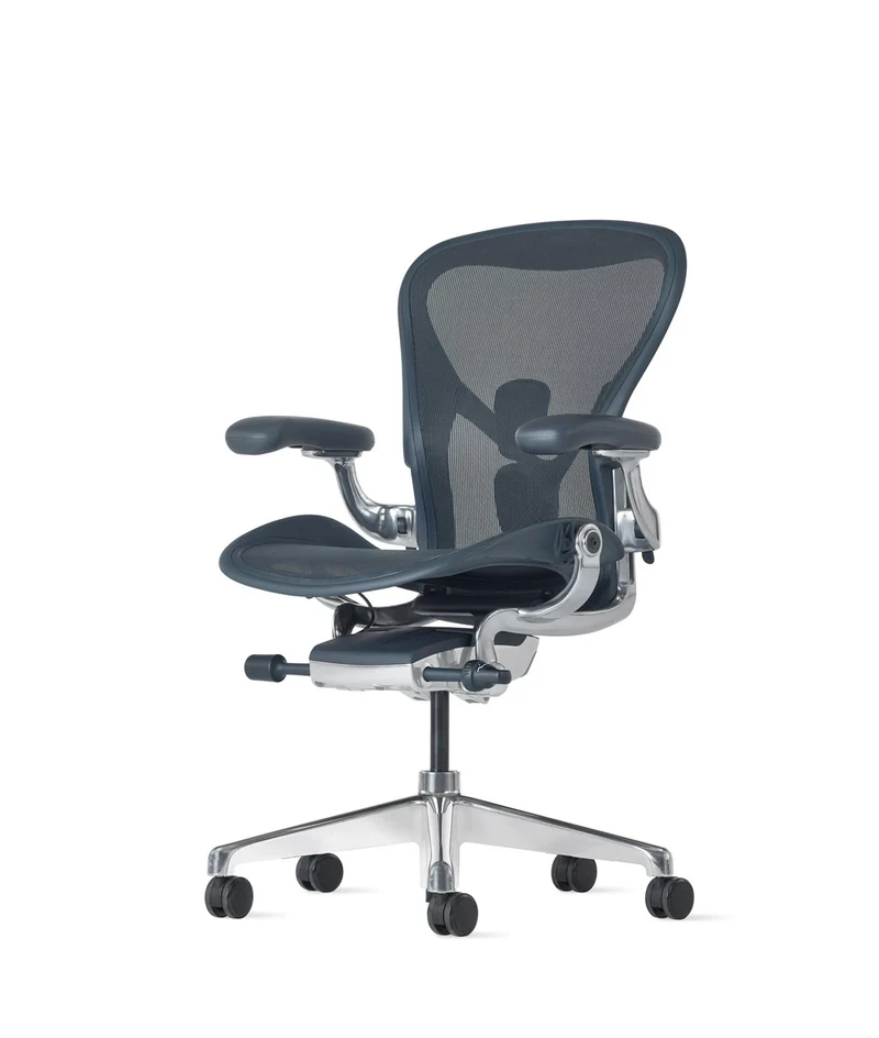 Aeron Bürostuhl* Nightfall/Poliert