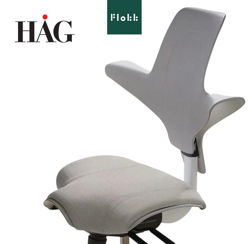 HAG Capisco 8020 Saddle Office Chair (Grey)