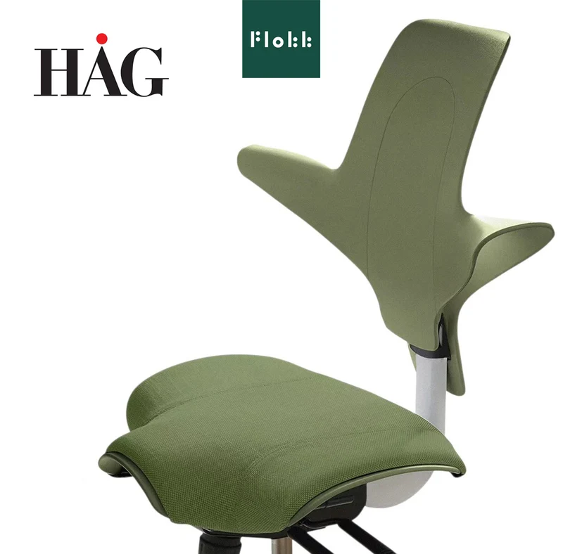 HAG Capisco 8020 Saddle Office Chair (Green)