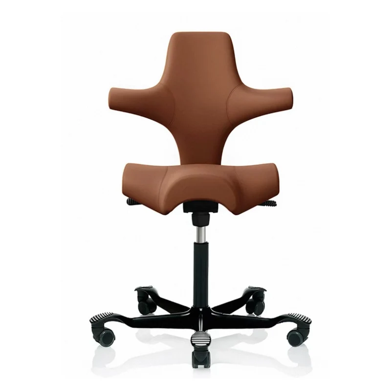 HÅG Capisco 8106 - Posture Correcting Ergonomic Chair (Paloma Leather)