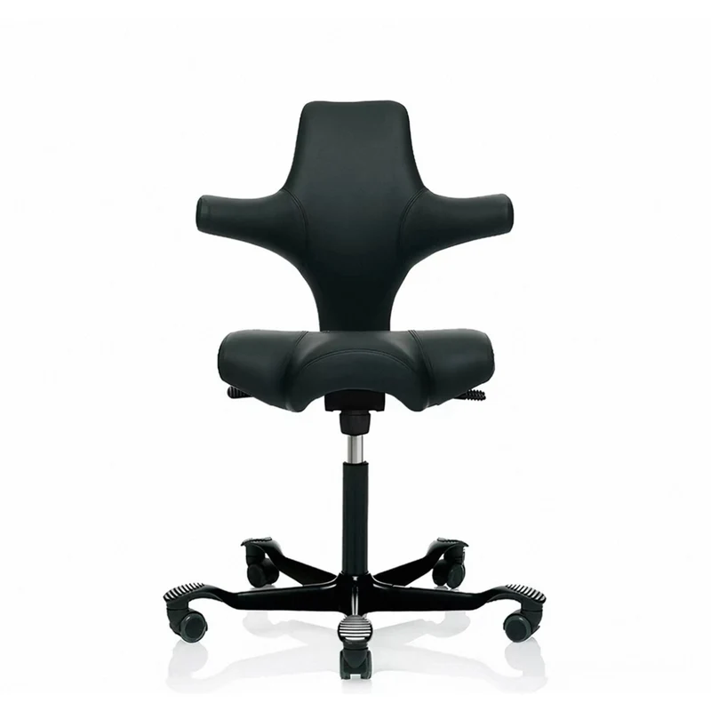 HÅG Capisco 8106 - Posture Correcting Ergonomic Chair (Paloma Leather)