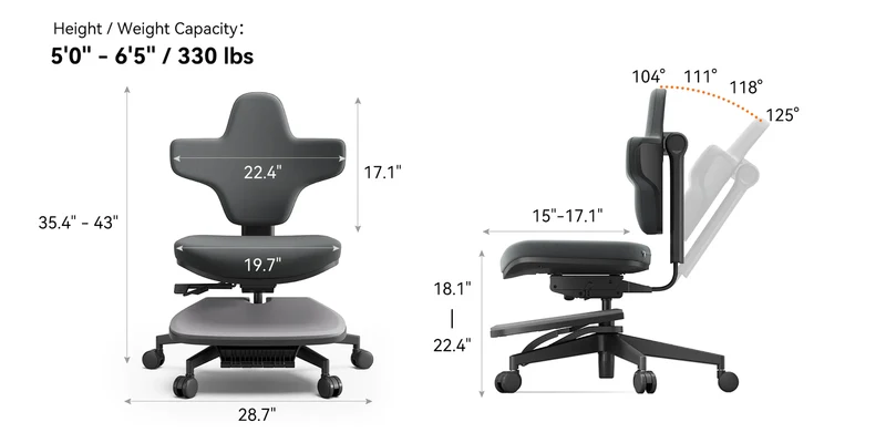 NEWTRAL Standing Mate Office Chair /Standing Chair