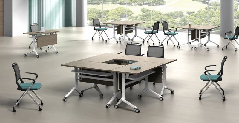 KZSPACE Office Training Desk Folding Table 07