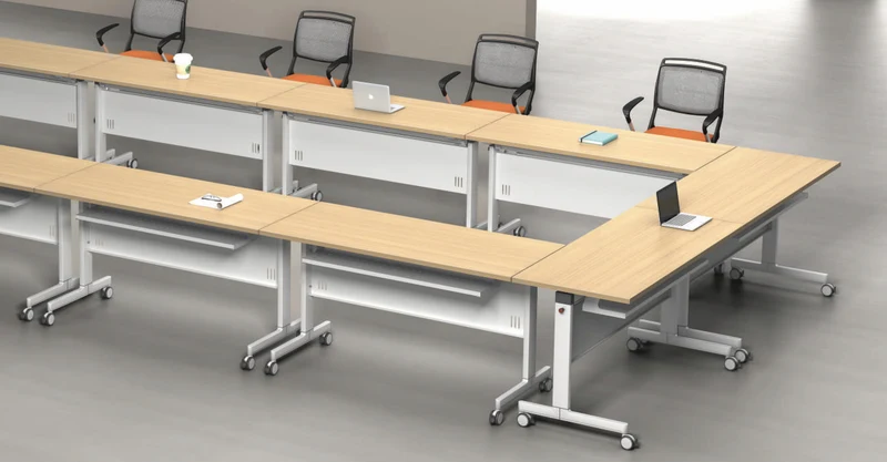 KZSPACE Office Training Desk Folding Table 01