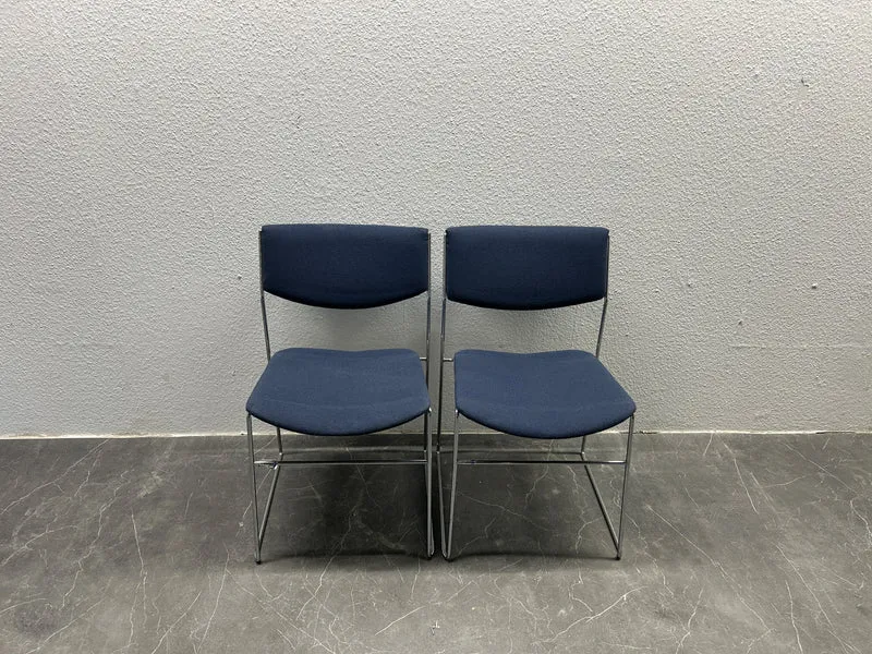 Konferenzstuhl Blau