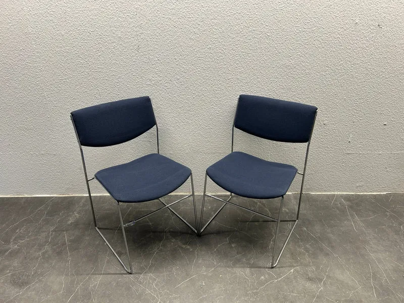 Konferenzstuhl Blau