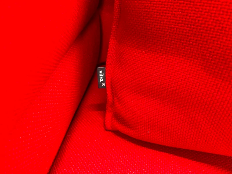 Vitra Alcove Highback Sofa 3-Sitzer Rot