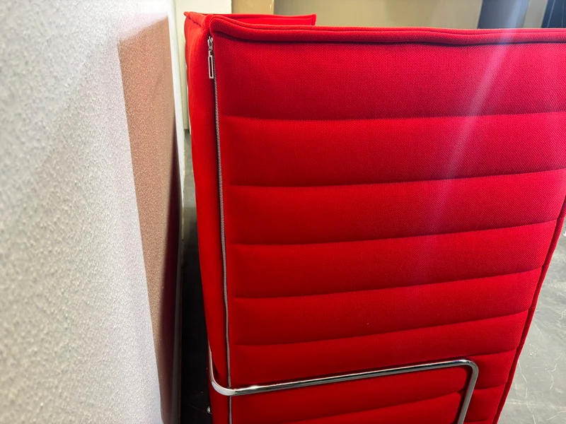 Vitra Alcove Highback Sofa 3-Sitzer Rot