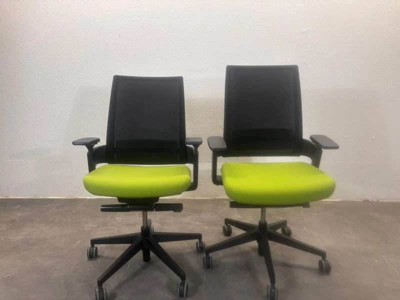 FM Büromöbel Leon X 3.6 Bürodrehstuhl Schwarz / Grün