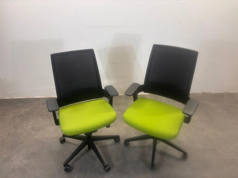 FM Büromöbel Leon X 3.6 Bürodrehstuhl Schwarz / Grün