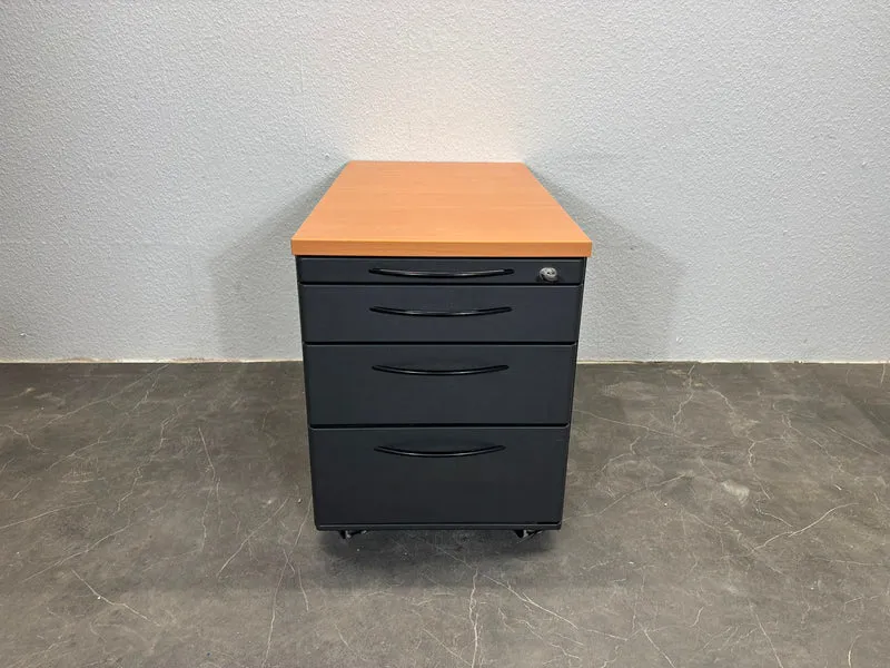 König & Neurath Rollcontainer Buche / Anthrazit