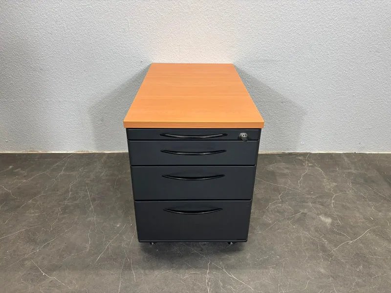König & Neurath Rollcontainer Buche / Anthrazit