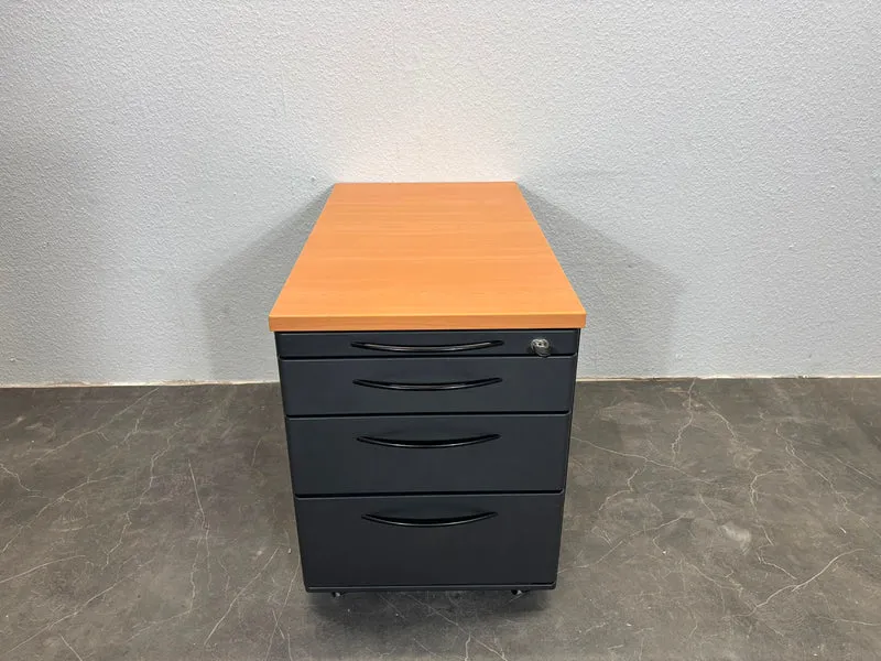 König & Neurath Rollcontainer Buche / Anthrazit