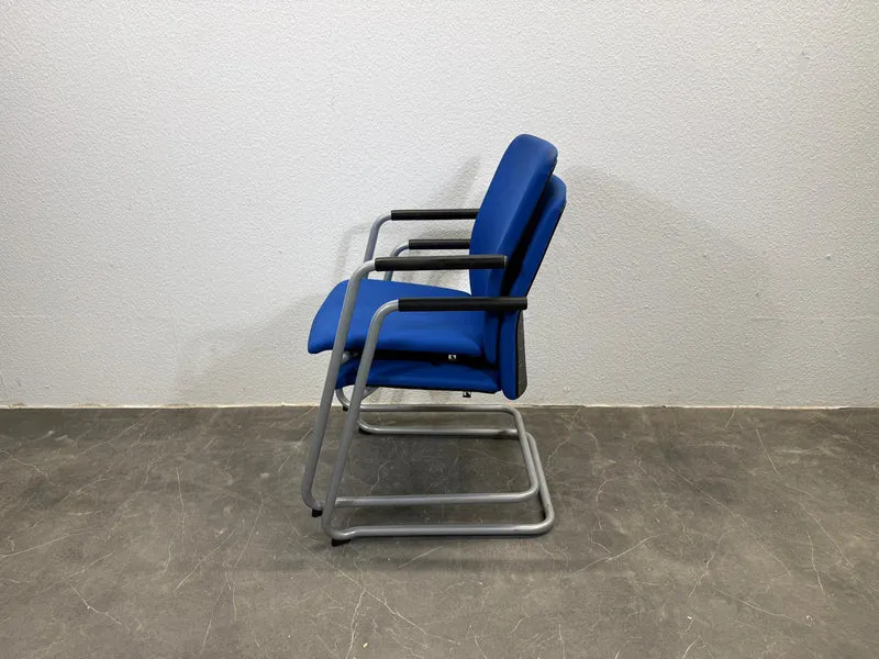 König & Neurath Jet Konferenzstuhl Blau