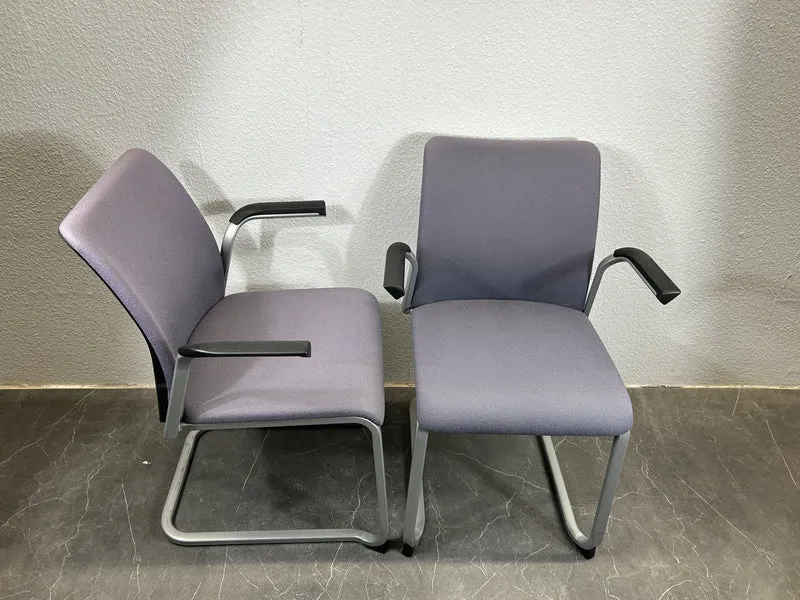 Steelcase Eastside Konferenzstuhl Freischwinger Grau