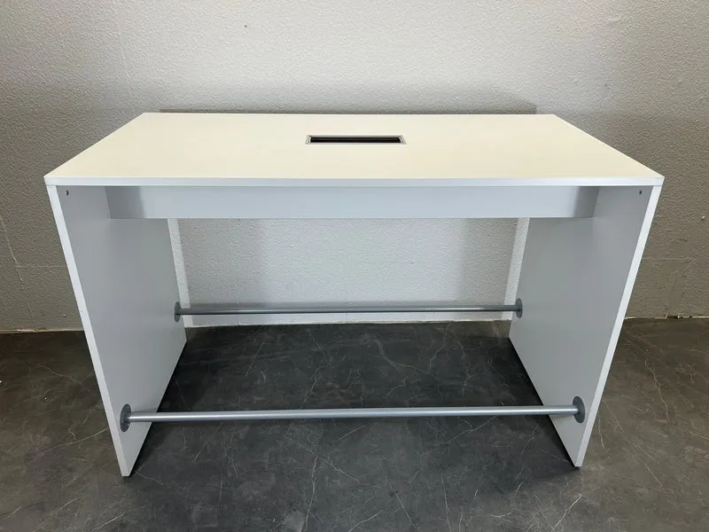 Stehtisch Workstation Weiß