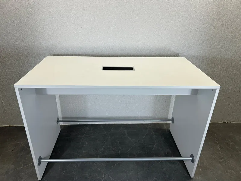 Stehtisch Workstation Weiß