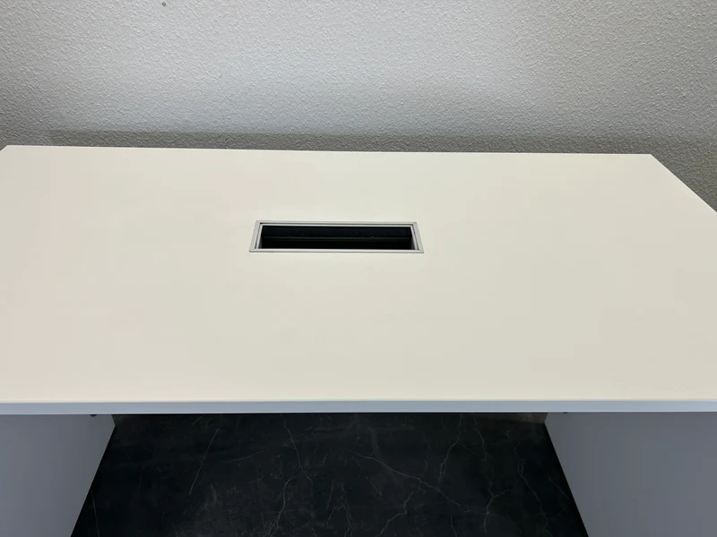 Stehtisch Workstation Weiß