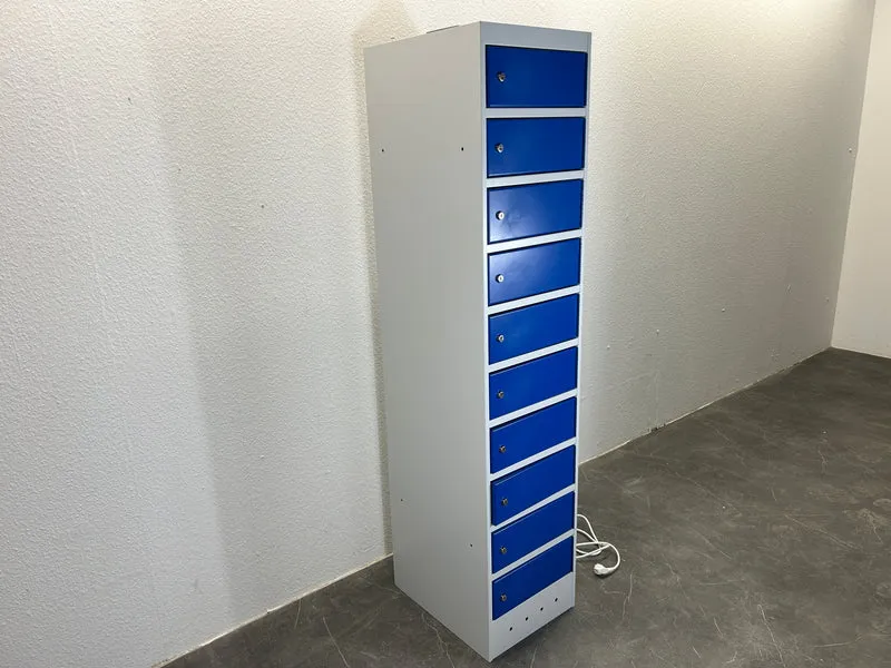 Wertfachschrank Blau / Grau