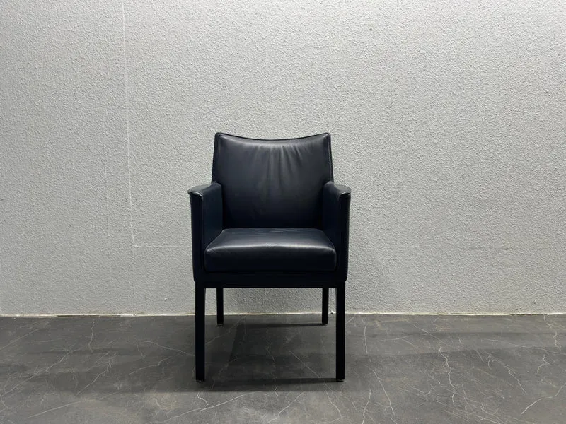 Wittmann Konferenzstuhl Schwarz Leder