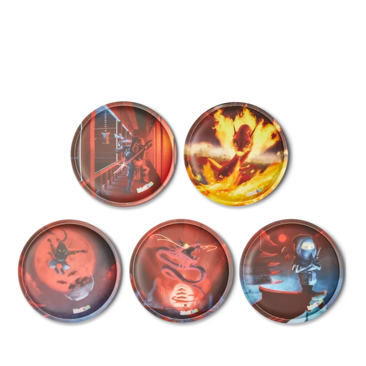 ergobag Klettie 5-piece Set Firedrake